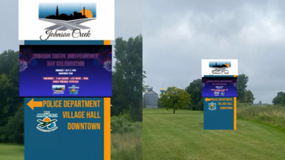 Village Electronic Sign Set to be Replaced