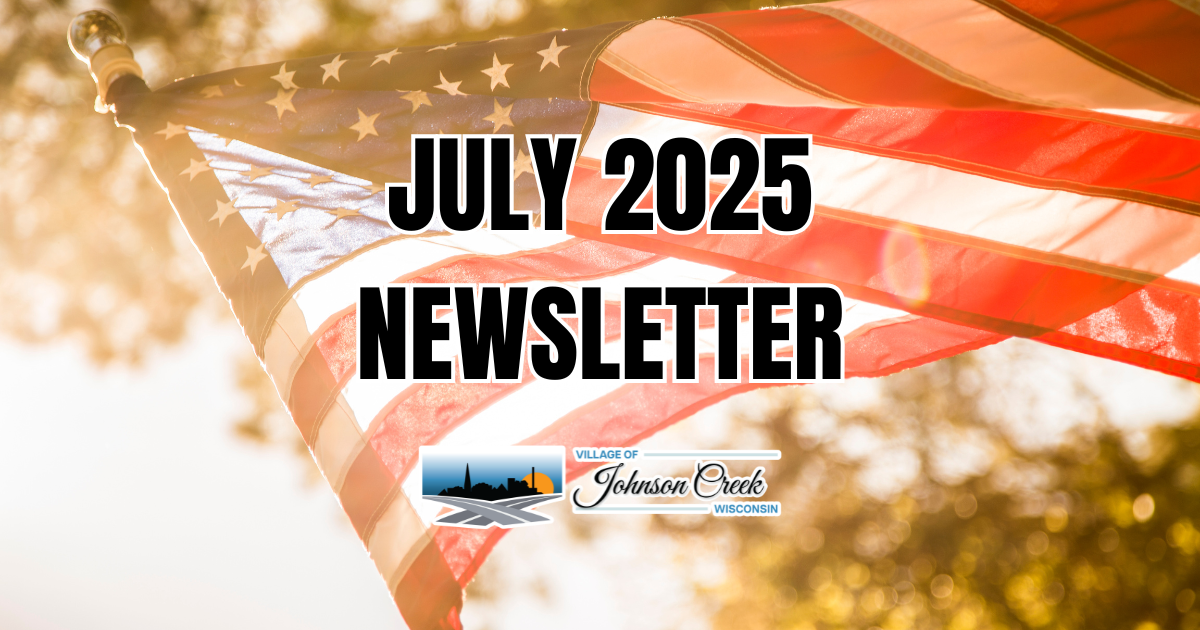 Featured image of Village Newsletter - July 2025
